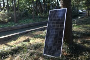 100 Watt 12 Volt Baifacial Solar Panel -Solar Home Brand High-efficiency 100W 12V bifacial solar panel designed for superior performance and durability. Capture sunlight from both sides for maximum energy generation — perfect for homes, offices, and off-grid solar setups